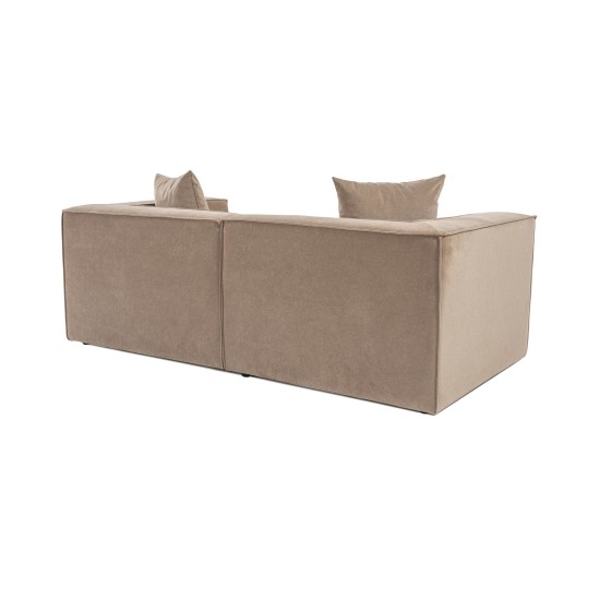 2-Seat Sofa Sora 2 - Cappuccino Cappuccino 2-Seat Sofa Sora 2 - Cappuccino Cappuccino