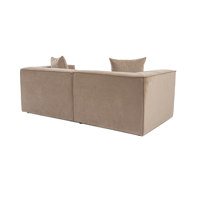 2-Seat Sofa Sora 2 - Cappuccino Cappuccino