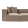 3-Seat Sofa Sora 3 - Cappuccino Cappuccino