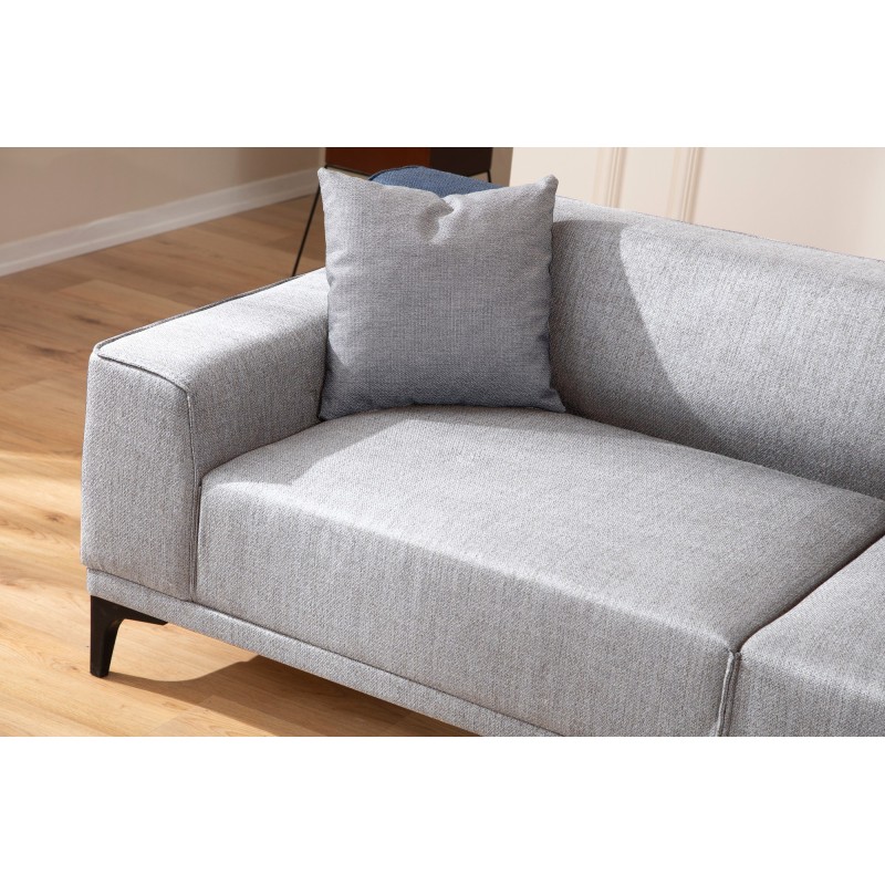 3-Seat Sofa Petra 3 - Light Grey Light Grey
