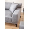 3-Seat Sofa Petra 3 - Light Grey Light Grey