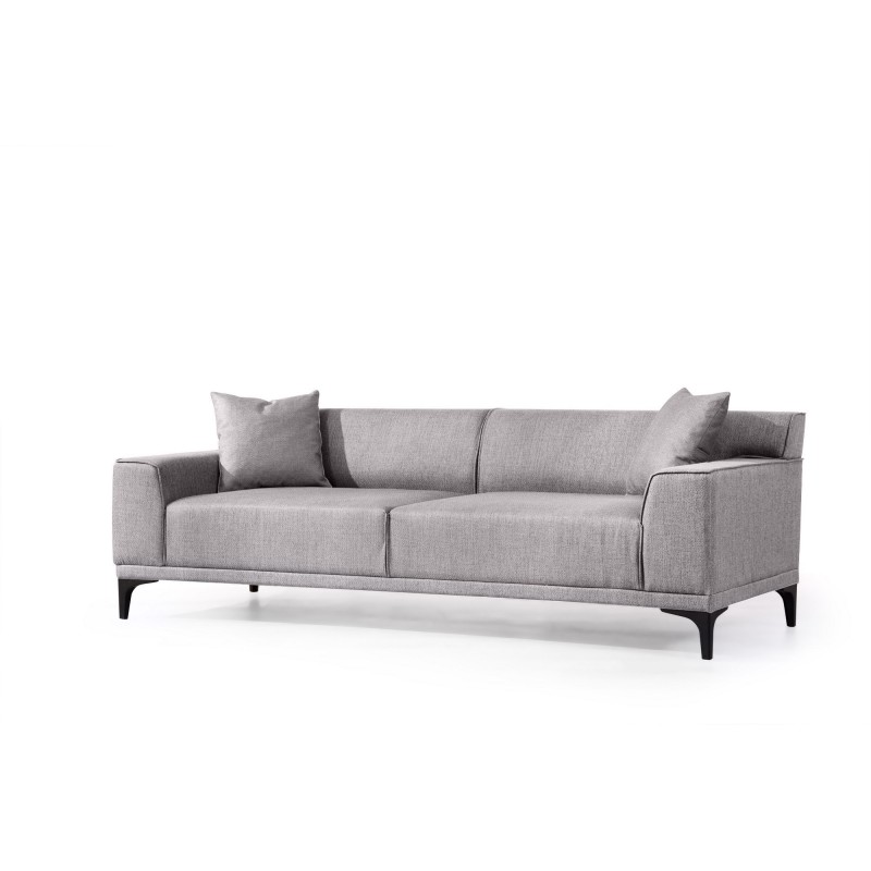 3-Seat Sofa Petra 3 - Light Grey Light Grey