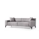 3-Seat Sofa Petra 3 - Light Grey Light Grey