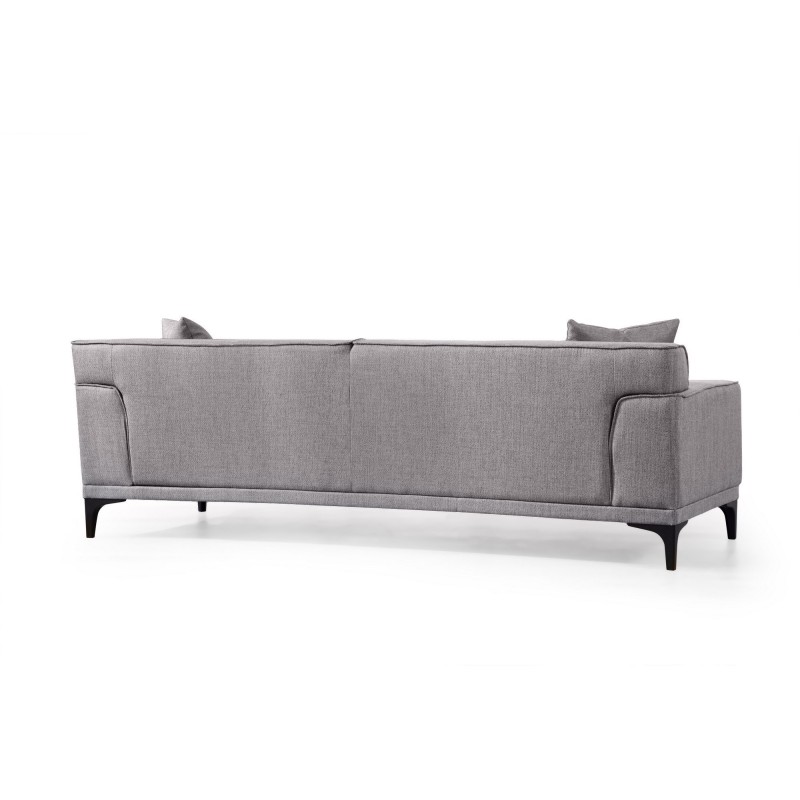3-Seat Sofa Petra 3 - Light Grey Light Grey