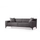 3-Seat Sofa Petra 3 -Anthracite Anthracite 3-Seat Sofa Petra 3 -Anthracite Anthracite