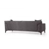 3-Seat Sofa Petra 3 -Anthracite Anthracite