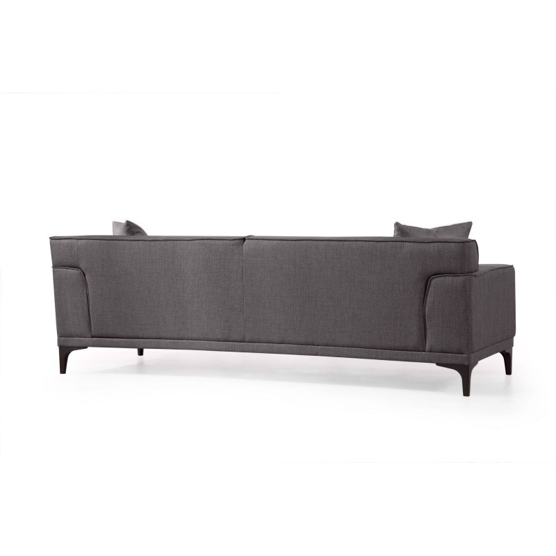 3-Seat Sofa Petra 3 -Anthracite Anthracite