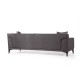 3-Seat Sofa Petra 3 -Anthracite Anthracite 3-Seat Sofa Petra 3 -Anthracite Anthracite