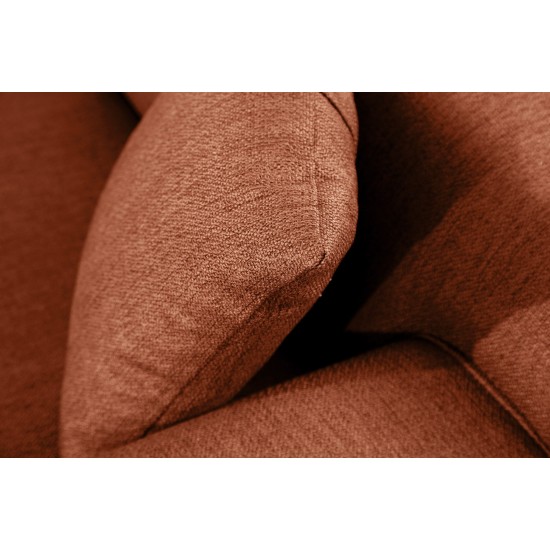 2-Seat Sofa Petra 2 - Orange Orange 2-Seat Sofa Petra 2 - Orange Orange