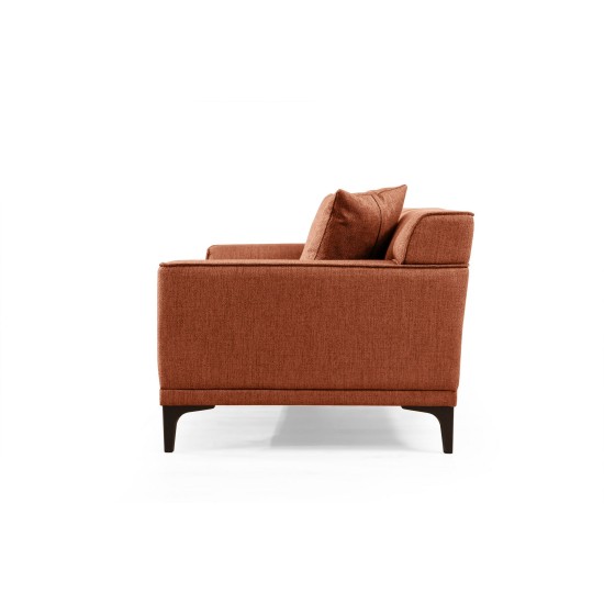 2-Seat Sofa Petra 2 - Orange Orange 2-Seat Sofa Petra 2 - Orange Orange