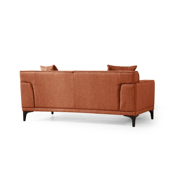 2-Seat Sofa Petra 2 - Orange Orange 2-Seat Sofa Petra 2 - Orange Orange