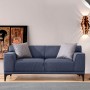 2-Seat Sofa Petra 2 - Blue Blue