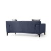 2-Seat Sofa Petra 2 - Blue Blue