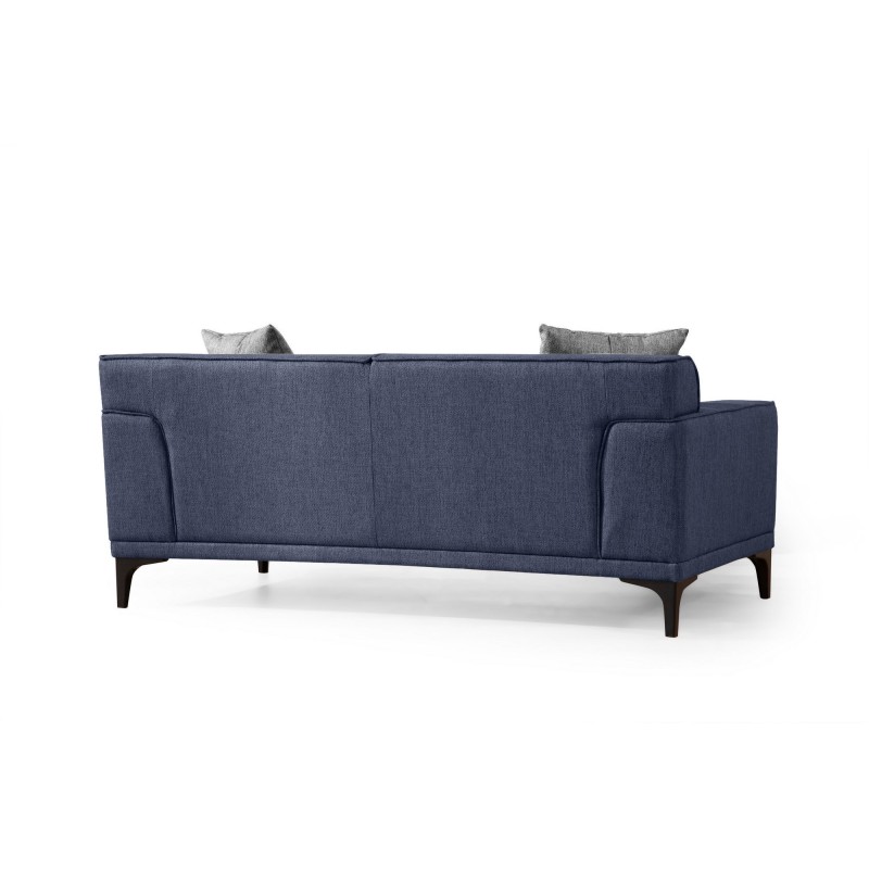 2-Seat Sofa Petra 2 - Blue Blue