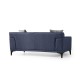 2-Seat Sofa Petra 2 - Blue Blue 2-Seat Sofa Petra 2 - Blue Blue