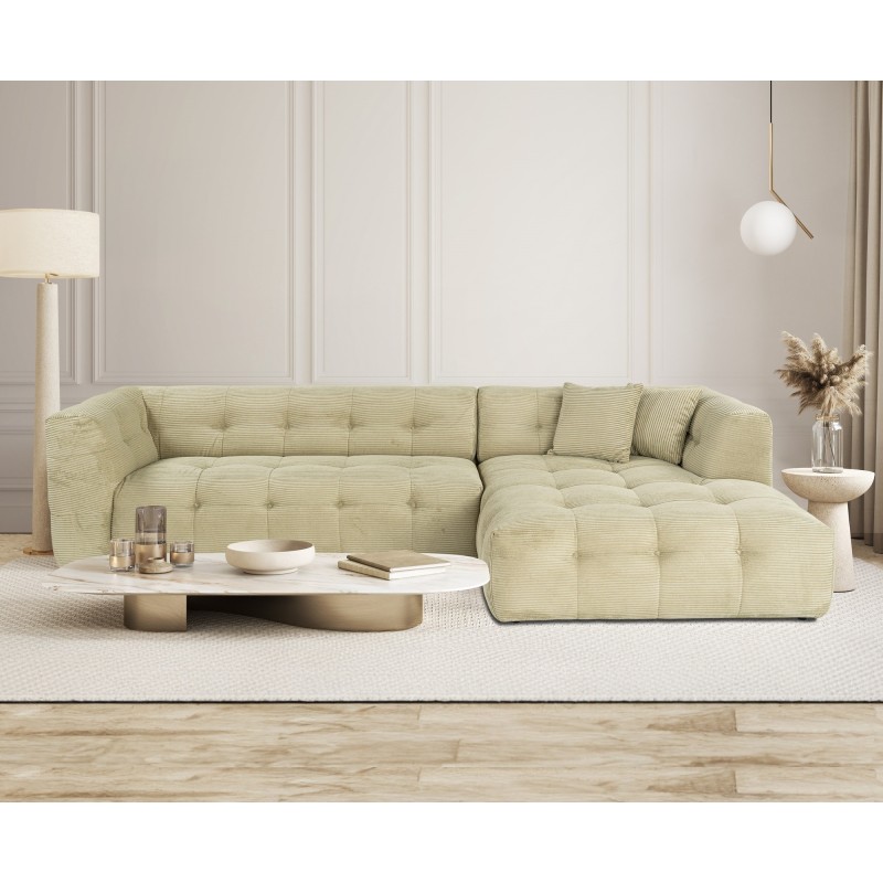 Corner Sofa Cady Corner Right - Green Green