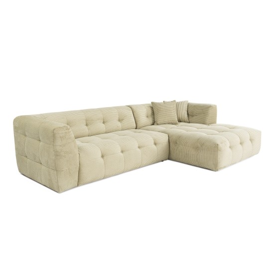 Corner Sofa Cady Corner Right - Green Green Corner Sofa Cady Corner Right - Green Green