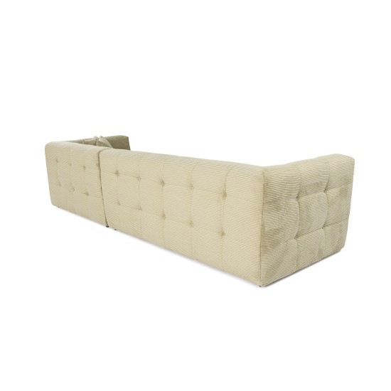 Corner Sofa Cady Corner Right - Green Green Corner Sofa Cady Corner Right - Green Green