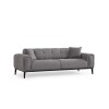 3-Seat Sofa-Bed Athena 3 Seater - Light Grey Light Grey