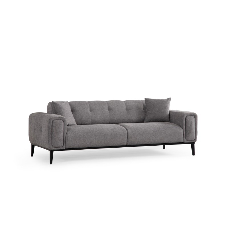 3-Seat Sofa-Bed Athena 3 Seater - Light Grey Light Grey