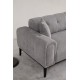 3-Seat Sofa-Bed Athena 3 Seater - Light Grey Light Grey