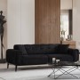 3-Seat Sofa-Bed Athena 3 Seater - Black Black