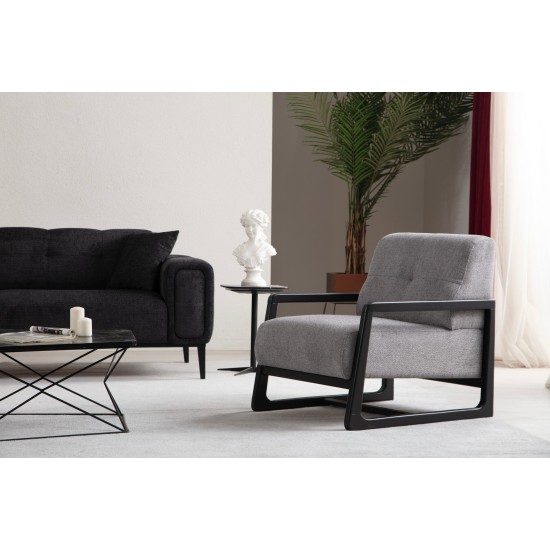 3-Seat Sofa-Bed Athena 3 Seater - Black Black