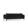 3-Seat Sofa-Bed Athena 3 Seater - Black Black