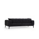 3-Seat Sofa-Bed Athena 3 Seater - Black Black