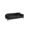 3-Seat Sofa-Bed Athena 3 Seater - Black Black