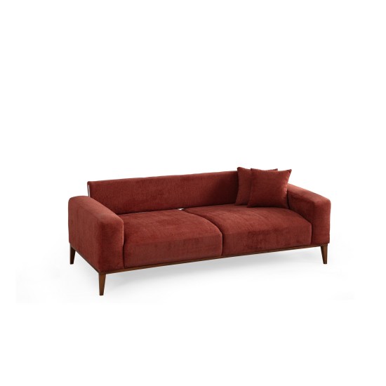 Τριθέσιος Καναπές - Sinor 3 - Χρώμα Κεραμιδί - 225x92x75εκ Τριθέσιος Καναπές - Sinor 3 - Χρώμα Κεραμιδί - 225x92x75εκ