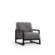 Wing Chair Athena Bergere - Light Grey Light Grey Wing Chair Athena Bergere - Light Grey Light Grey