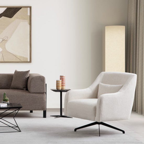 Wing Chair Gio Bergere - White White Wing Chair Gio Bergere - White White