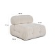 1-Seat Sofa Bubble O1 - Beige White 1-Seat Sofa Bubble O1 - Beige White