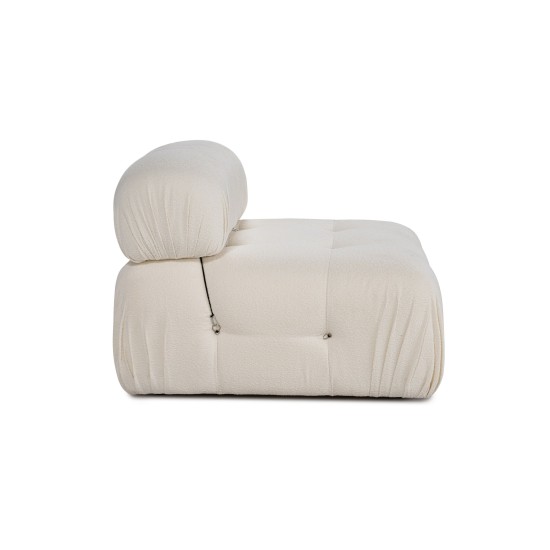 1-Seat Sofa Bubble O1 - Beige White 1-Seat Sofa Bubble O1 - Beige White
