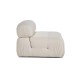 1-Seat Sofa Bubble O1 - Beige White 1-Seat Sofa Bubble O1 - Beige White