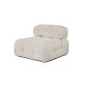 1-Seat Sofa Bubble O1 - Beige White 1-Seat Sofa Bubble O1 - Beige White