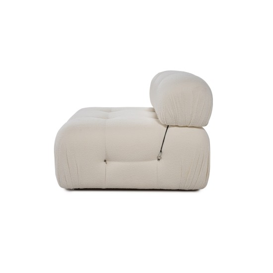 1-Seat Sofa Bubble O1 - Beige White 1-Seat Sofa Bubble O1 - Beige White