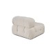 1-Seat Sofa Bubble O1 - Beige White 1-Seat Sofa Bubble O1 - Beige White