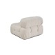1-Seat Sofa Bubble O1 - Beige White 1-Seat Sofa Bubble O1 - Beige White