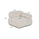 1-Seat Sofa Bubble 1R - Beige White 1-Seat Sofa Bubble 1R - Beige White