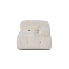 1-Seat Sofa Bubble 1R - Beige White