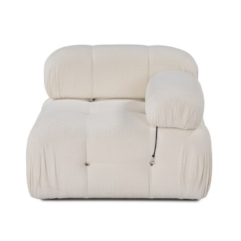 1-Seat Sofa Bubble 1R - Beige White