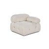 1-Seat Sofa Bubble 1R - Beige White