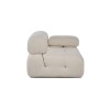 1-Seat Sofa Bubble 1R - Beige White