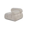1-Seat Sofa Bubble 1R - Beige White
