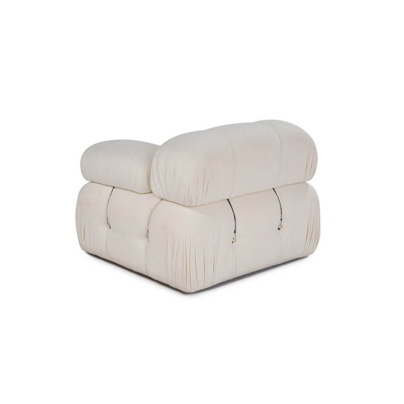 1-Seat Sofa Bubble 1R - Beige White