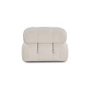 1-Seat Sofa Bubble 1R - Beige White