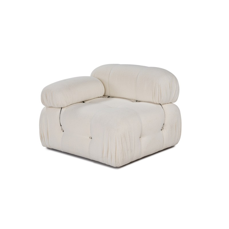 1-Seat Sofa Bubble L1 - Beige White