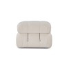 1-Seat Sofa Bubble L1 - Beige White